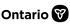Ontario Logo / Logo de l'Ontario